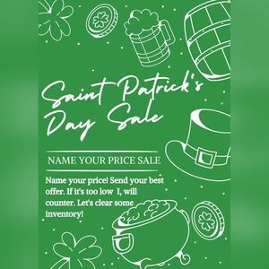 Name Your Price Sale!